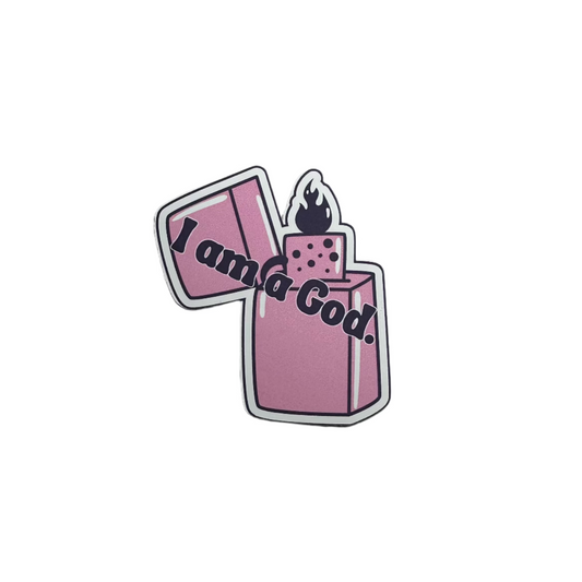 I am a God - Sticker