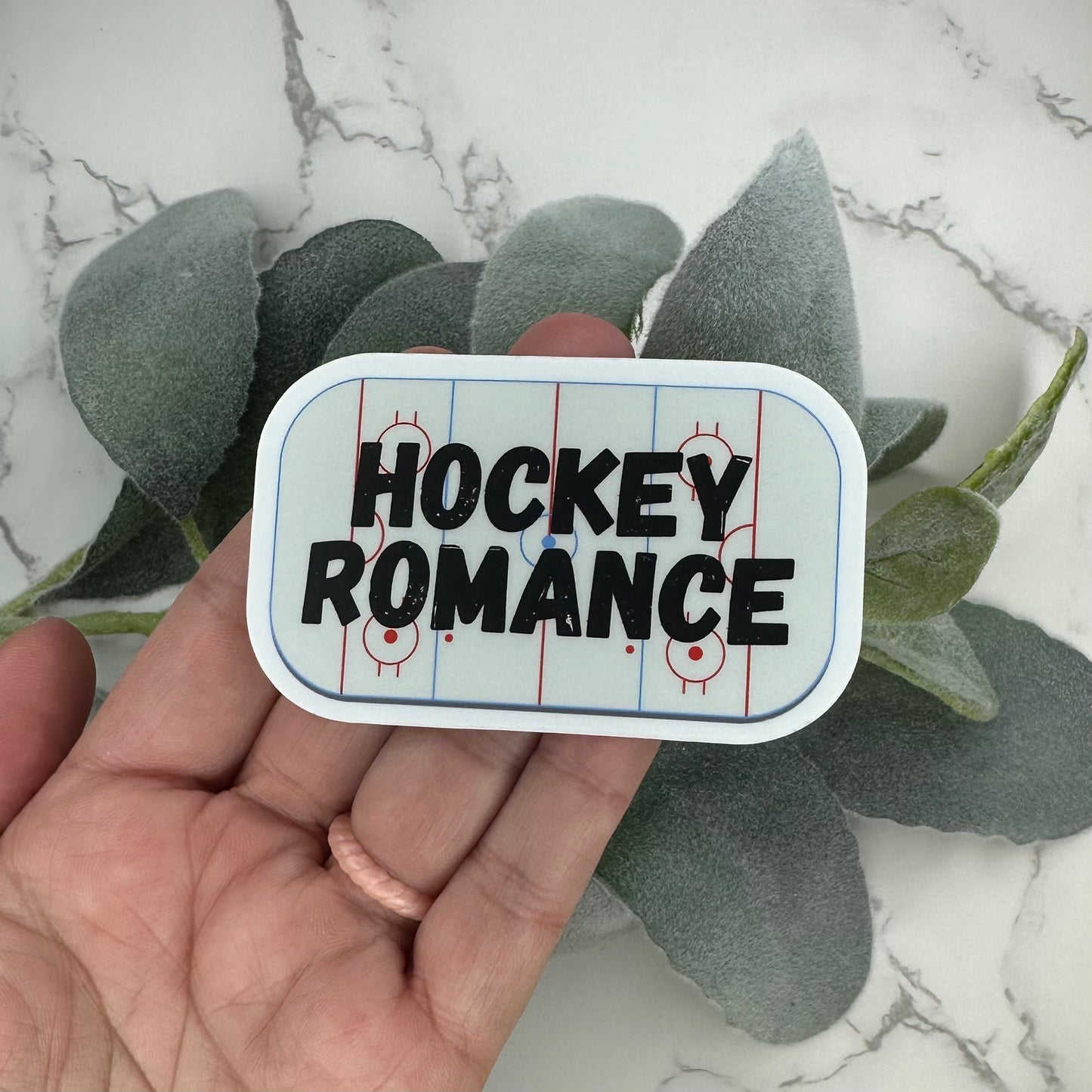 Hockey Romance Sticker