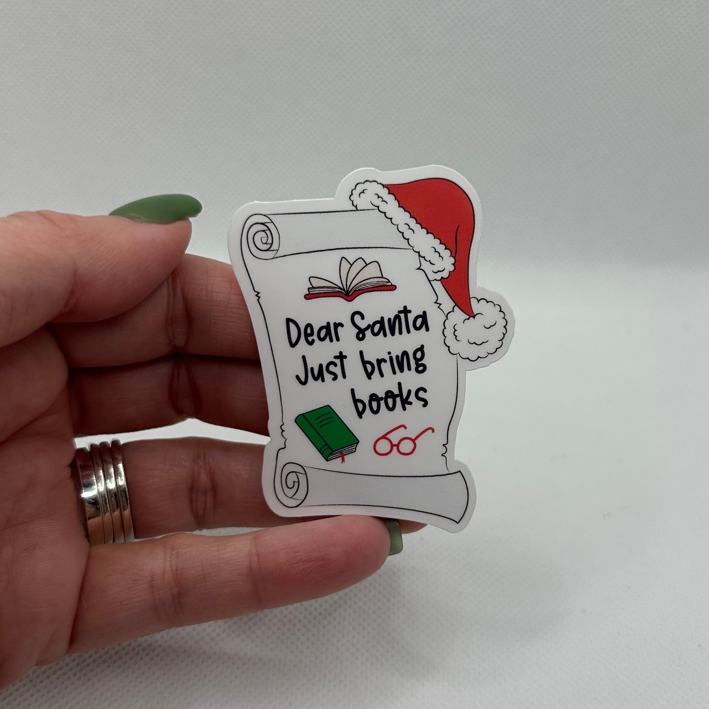 Just Bring Books - Sticker