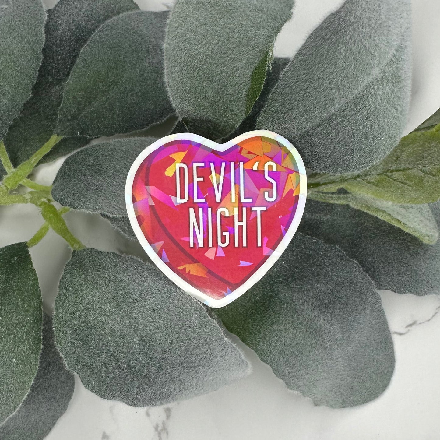 Devil’s Night Sticker