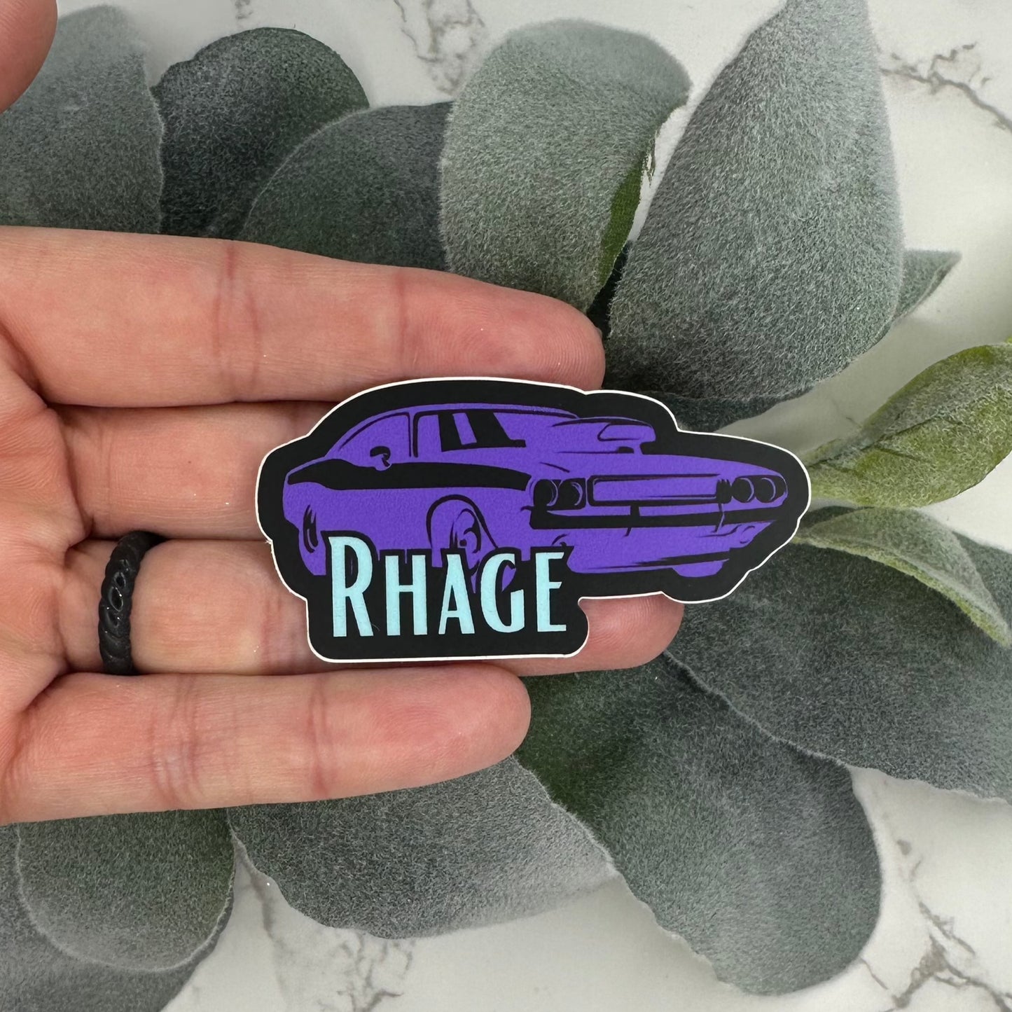 Rhage Sticker